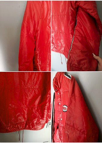 Vintage Swingster Bell Helmets Yarış
şişme oversize motor montu - Görsel 3