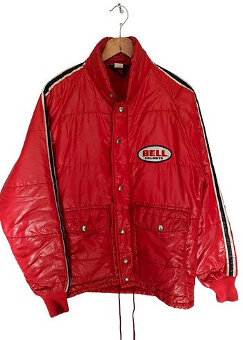 Vintage Swingster Bell Helmets Yarış
şişme oversize motor montu - Görsel 2