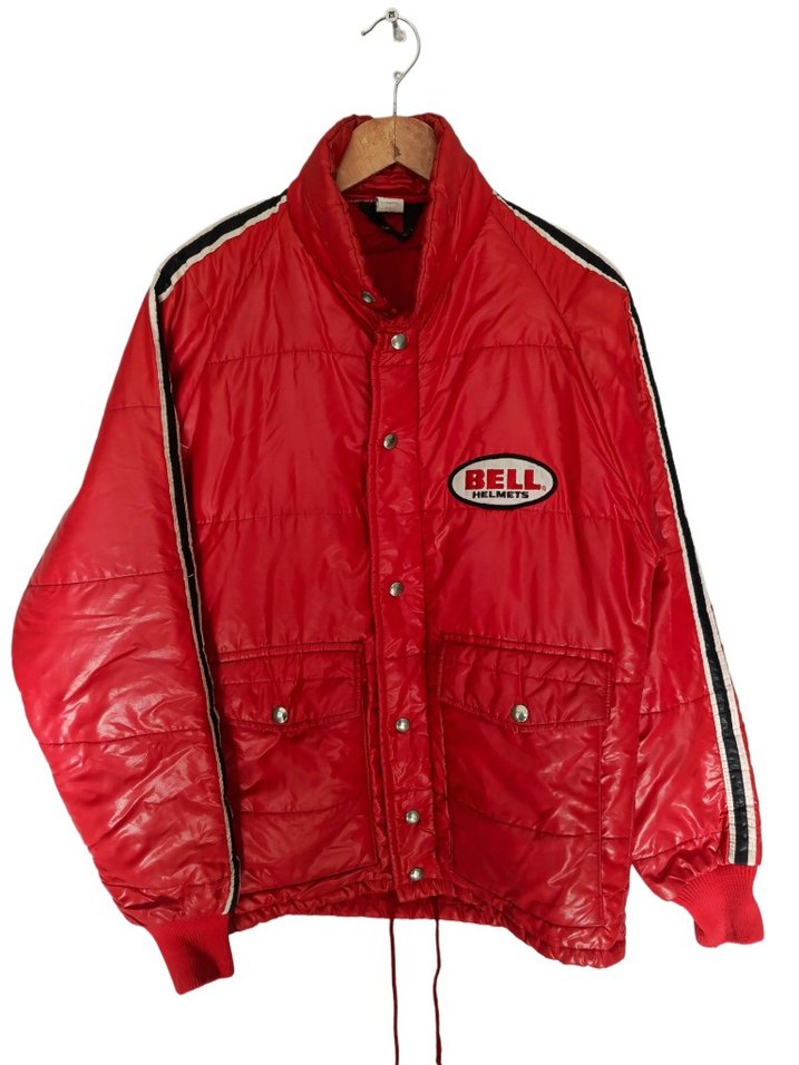 Vintage Swingster Bell Helmets Yarış
şişme oversize motor montu - Görsel 2