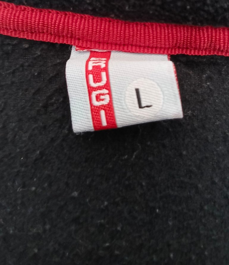 vintage oversize outdoor polar sweatshirt - Görsel 2