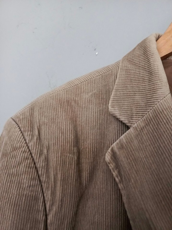 vintage kadife klasik blazer ceket mont - Görsel 5