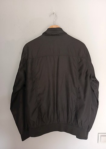 vintage Spor Fermuarlı Ceket yağmurluk - Görsel 2
