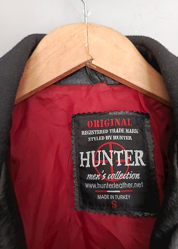 vintage motorcu hakiki deri ceket mont - Görsel 8