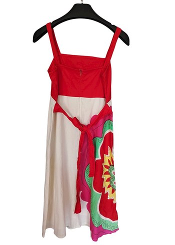 Etnik Esintiler vintage bohem askili mandala elbise
