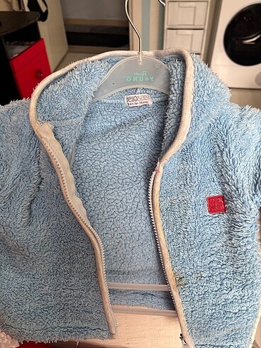 Erkek bebek peluş mont