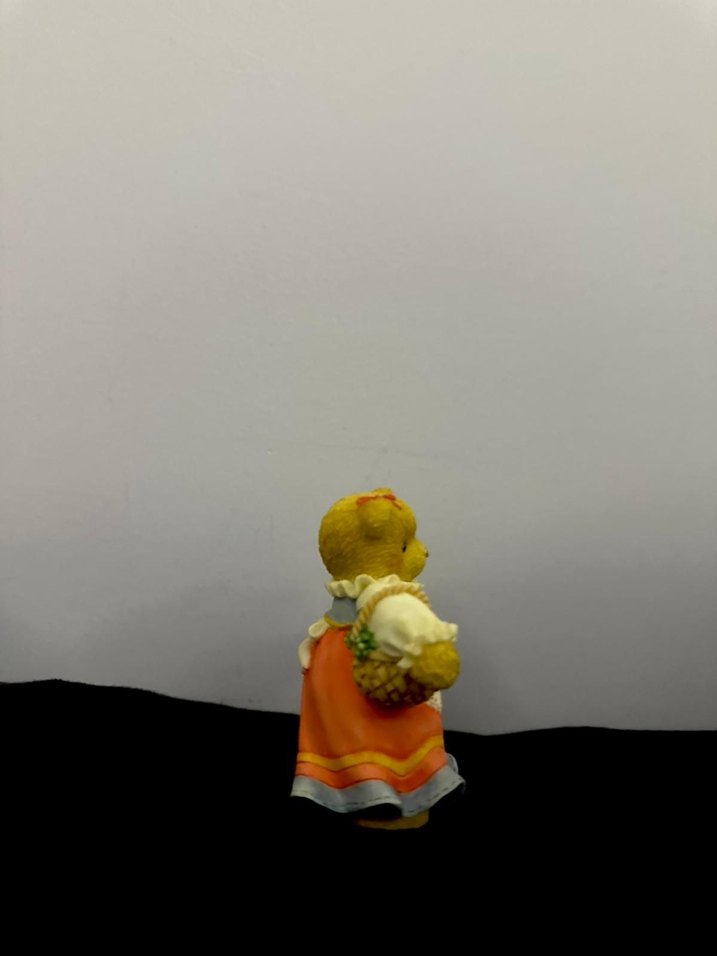 Cherished Teddies İtalyan üzüm detaylark ile şahane bir biböo - Görsel 3