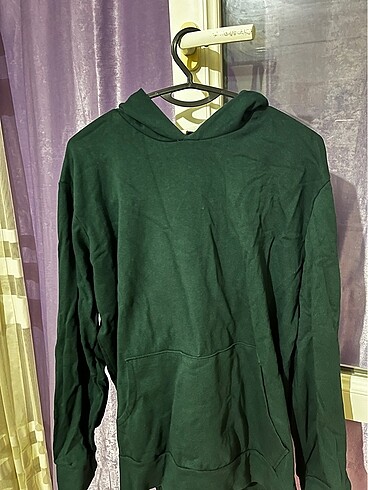 Koyu yeşil swearshirt