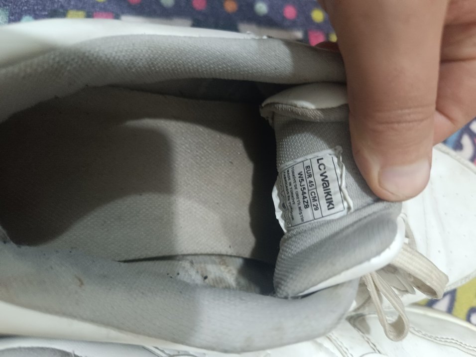 Beyaz Bağcıklı Günlük Spor Ayakkabı - Görsel 3