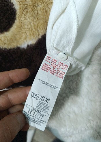 Beyaz Kısa Kollu Erkek Polo Tişört - Görsel 5