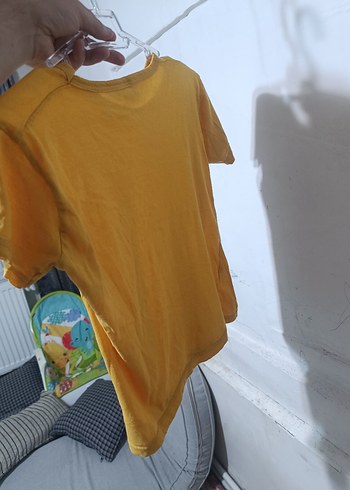 Kız Çocuk Bej Kısa Kollu Tişört - Görsel 3