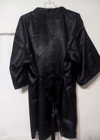 Kadın Siyah Uzun Gotik Sabahlık - Görsel 6