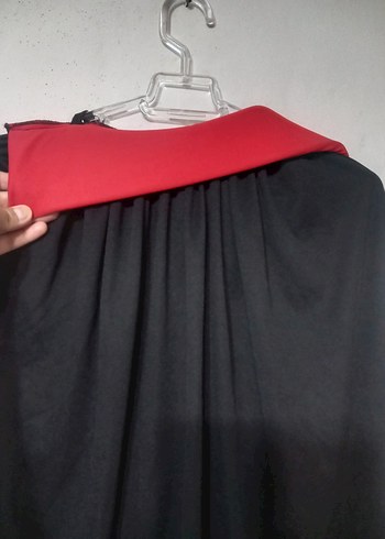 Kadın Siyah Uzun Kollu Gotik Uzun Elbise - Görsel 5