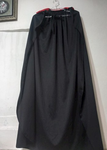 Kadın Siyah Uzun Kollu Gotik Uzun Elbise - Görsel 3