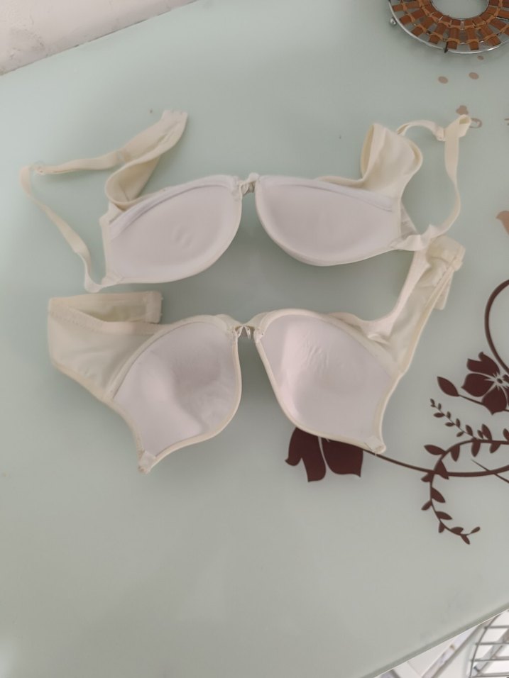 Bej Minimalist Bohem Midi Sütyen 2 adet - Görsel 2