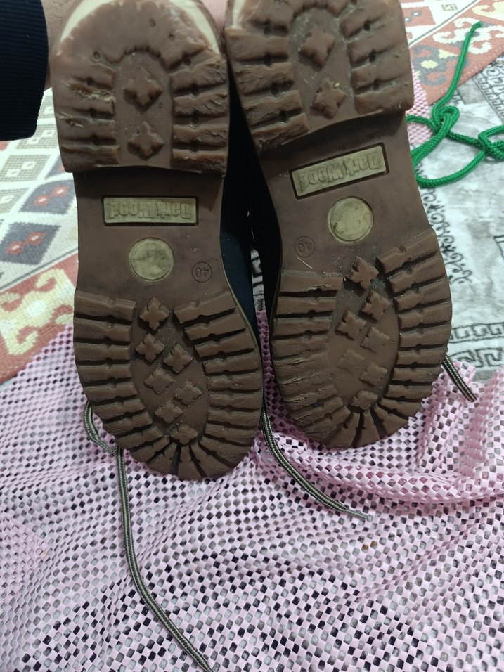 Kahverengi Kamuflaj Desenli Bağcıklı Erkek Bot - Görsel 4