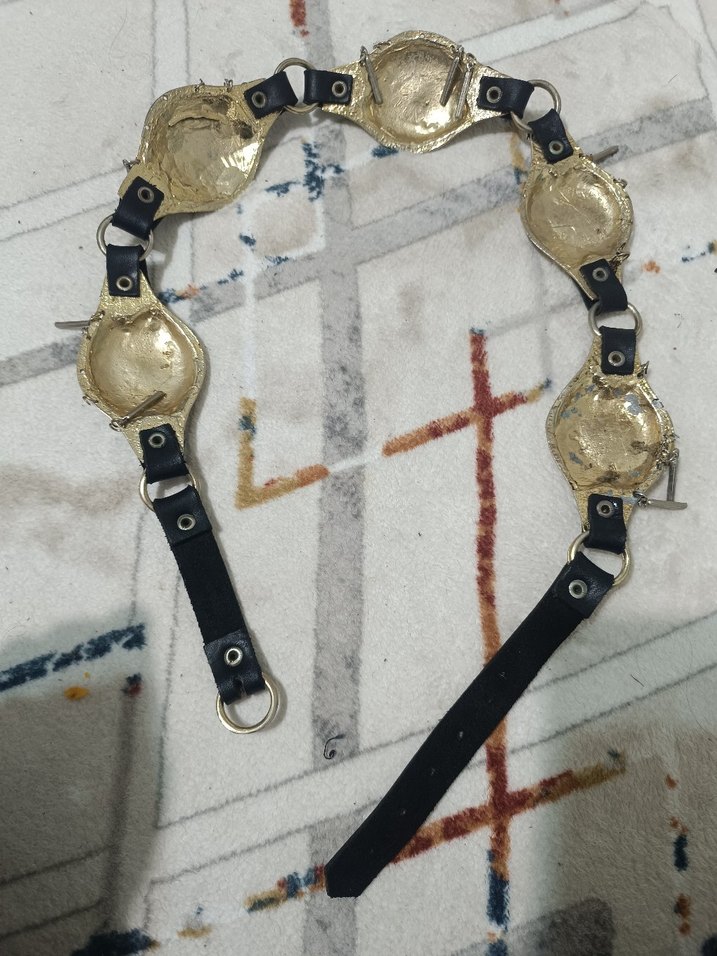 Bohem Zincir Detaylı Deri Kadın Kemer - Görsel 3