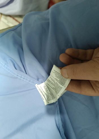 Mavi Erkek Gömlek Uzun Kollu - Görsel 7