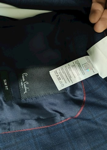 Düğmeli Lacivert Erkek Takım Elbise - Görsel 9