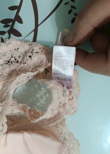 Bej Dantel Detaylı Midi Boy Sütyen 5 adet - Görsel 3