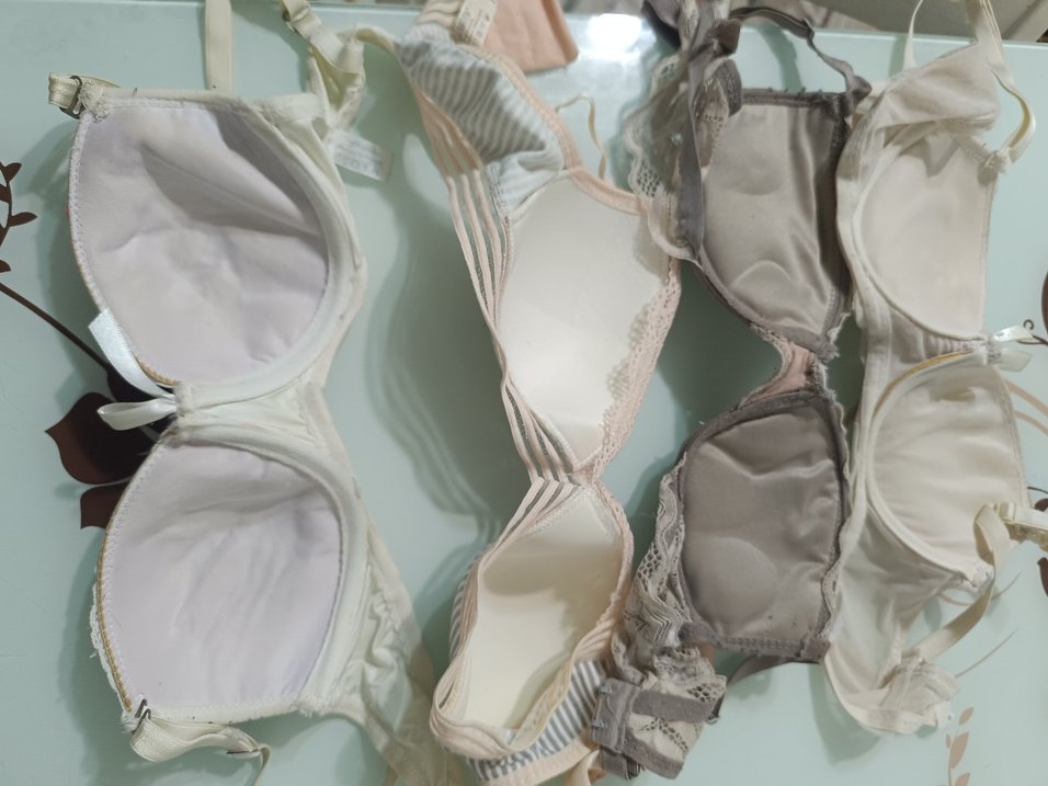 Bohem Beyaz Dantel Detaylı Sütyenler - Görsel 2