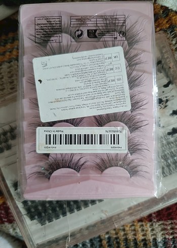 Pembe Pastel Takma Kirpik - Görsel 2