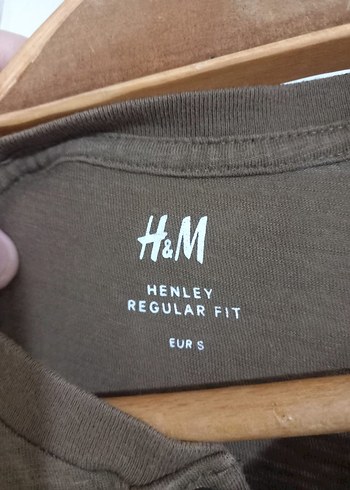 Düğmeli Keten Erkek Bej Tişört - Görsel 4