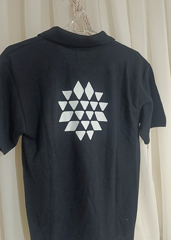 Siyah Düğmeli Erkek Polo Tişört - Görsel 4