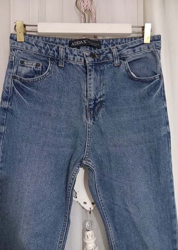 Mavi Midi Kadın Denim Pantolon - Görsel 2