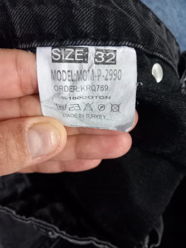 Mavi Midi Kadın Denim Pantolon - Görsel 5