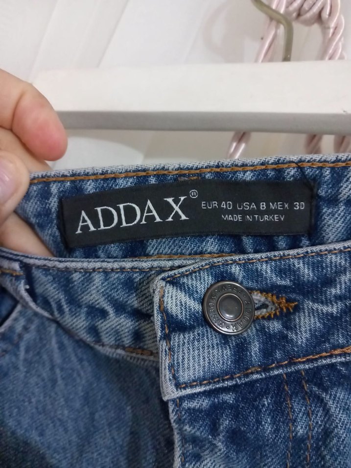 Mavi Midi Kadın Denim Pantolon - Görsel 4