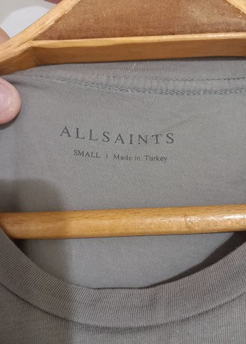 Erkek Gri Kısa Kollu Keten Tişört - Görsel 2