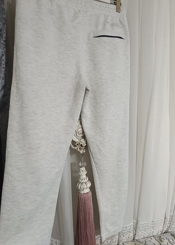 Gri Rahat Kesim erkek  Eşofman Altı - Görsel 3