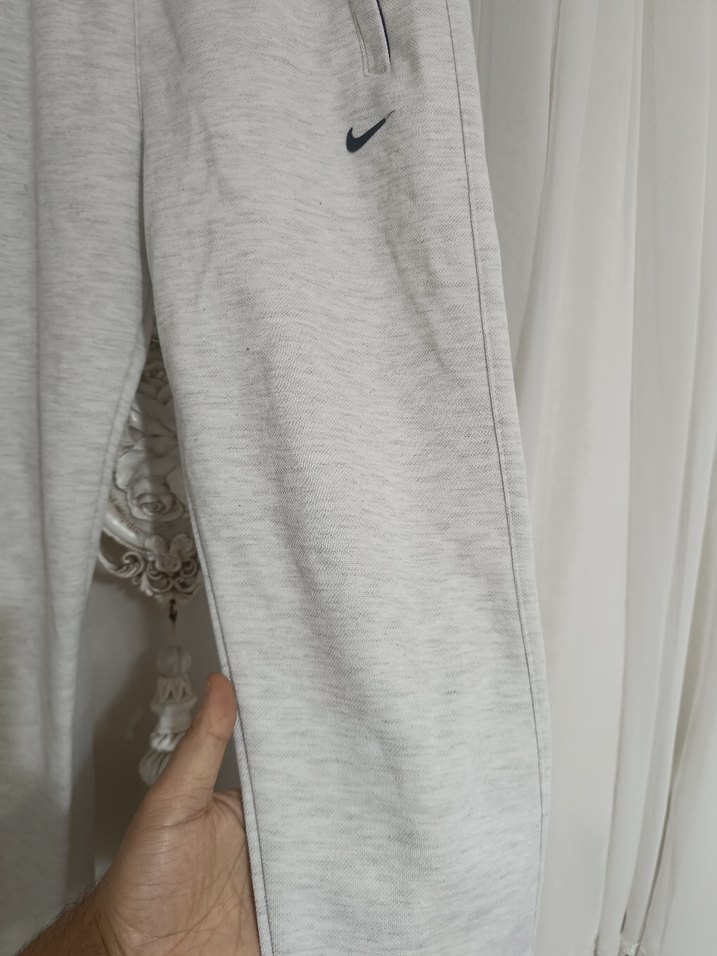 Gri Rahat Kesim erkek  Eşofman Altı - Görsel 2