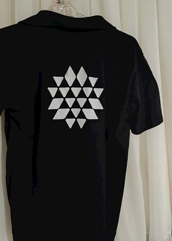 Erkek Siyah Kısa Kollu Polo Tişört - Görsel 3