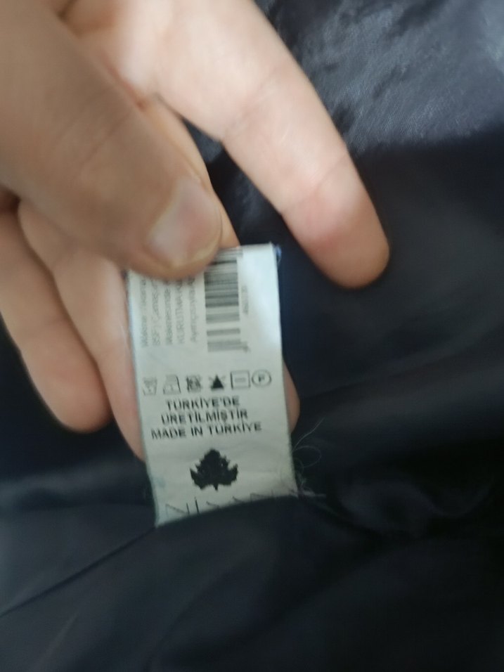 Siyah Kısa Kadın Mont - Görsel 5