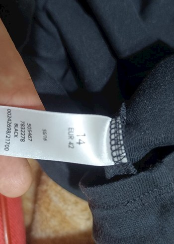 Siyah Kadın Kısa Kollu Basic Tişört - Görsel 4