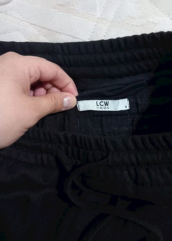 Siyah Bağcıklı erkek Rahat Kumaş Pantolon - Görsel 5