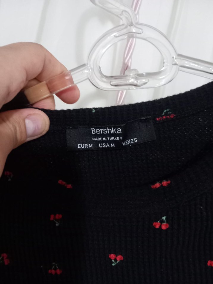 kadın Siyah Baskılı Kısa Kollu Tişört - Görsel 3