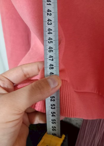 Kırmızı Basic Kadın Sweatshirt - Görsel 6