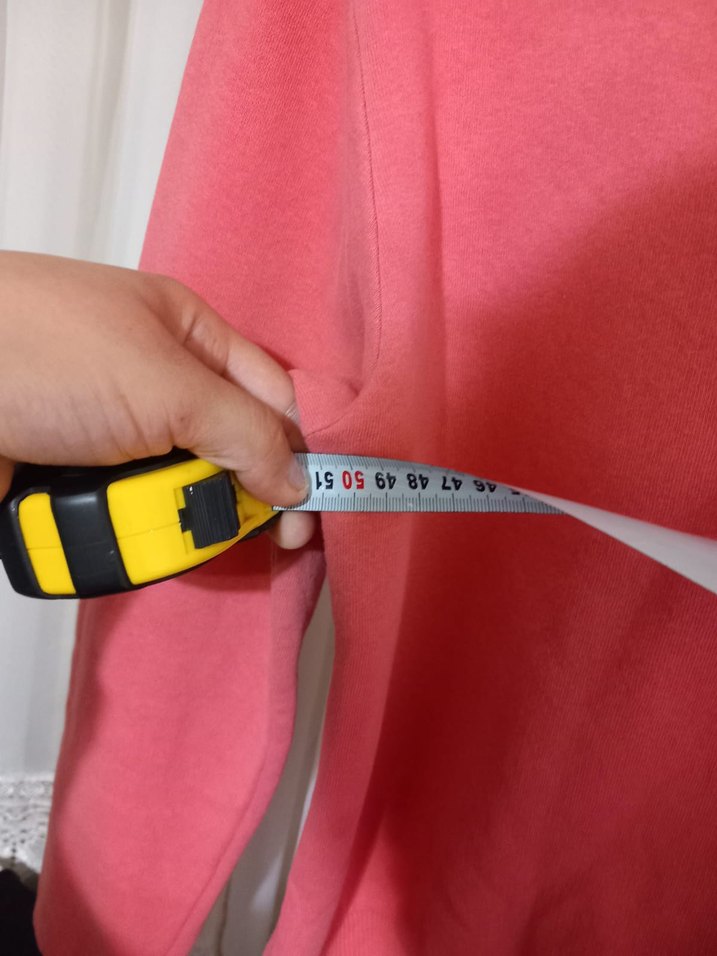 Kırmızı Basic Kadın Sweatshirt - Görsel 5