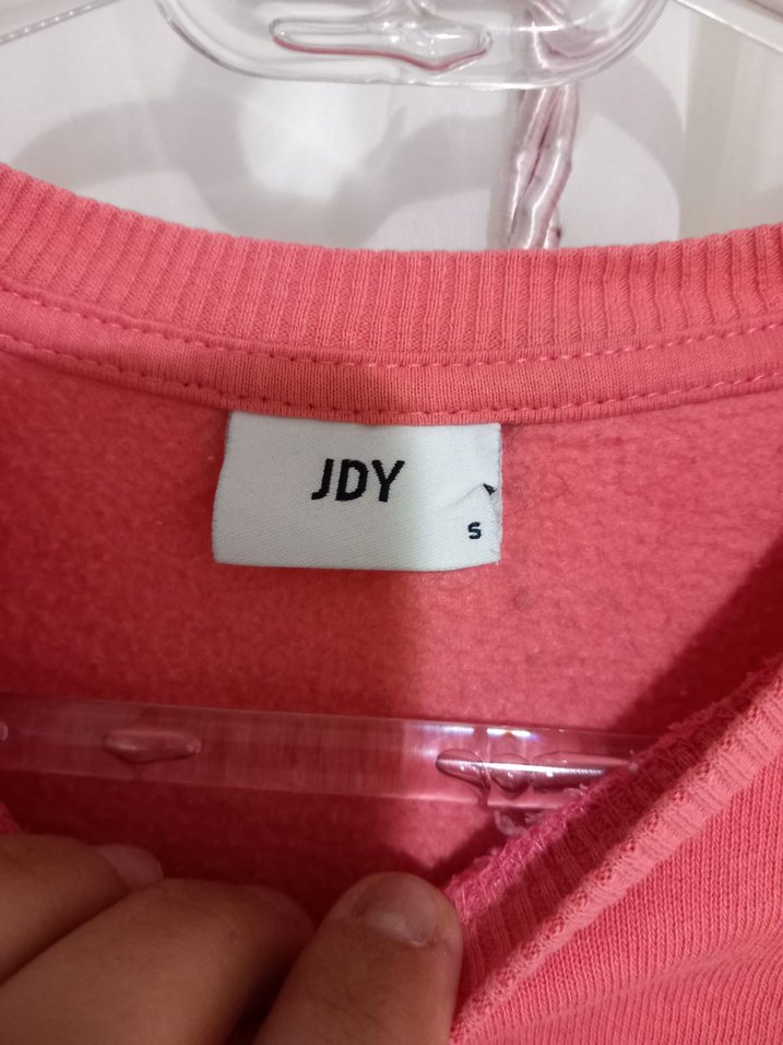 Kırmızı Basic Kadın Sweatshirt - Görsel 4