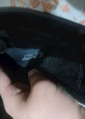 Siyah Deri Tokalı Kadın Botu - Görsel 8