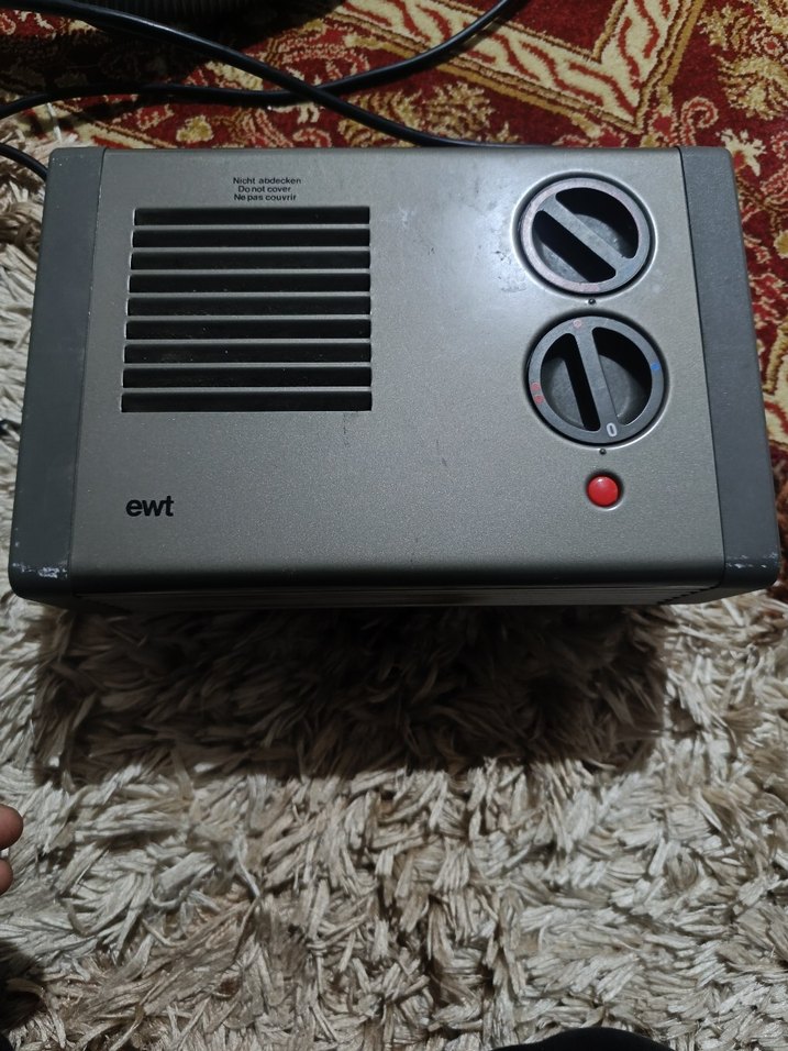 Gri Elektrikli Isıtıcı - Görsel 2