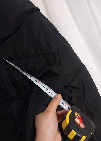 Siyah Fermuarlı Kısa Kadın Kışlık Mont - Görsel 5