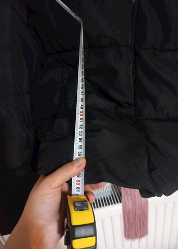 Siyah Fermuarlı Kısa Kadın Kışlık Mont - Görsel 6