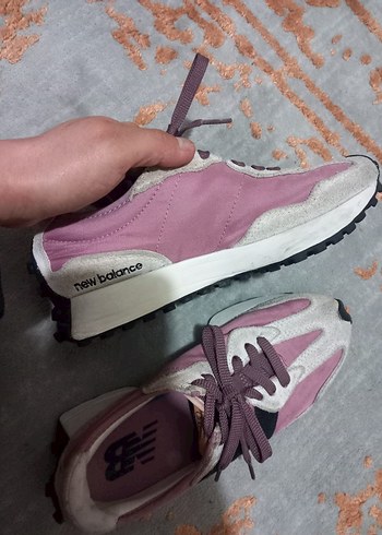 Pembe Bağcıklı Yüksek Topuklu Spor Ayakkabı - Görsel 5