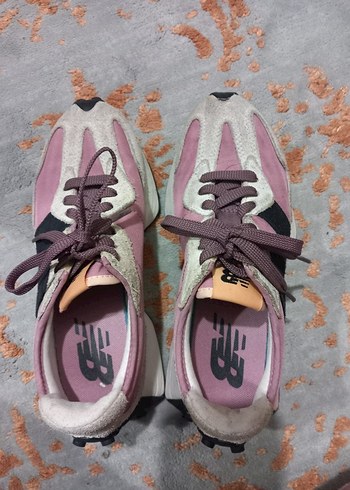 Pembe Bağcıklı Yüksek Topuklu Spor Ayakkabı - Görsel 4