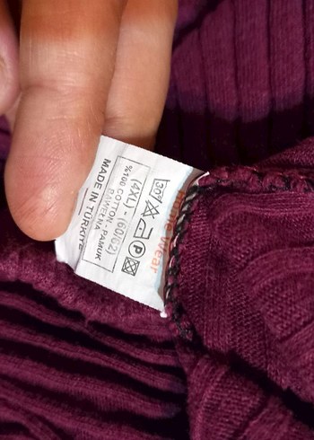 Bordo Mini Fit Kadın Pijama Takımı - Görsel 3