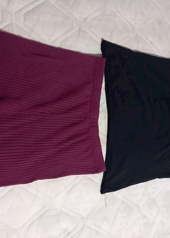 Bordo Mini Fit Kadın Pijama Takımı - Görsel 2