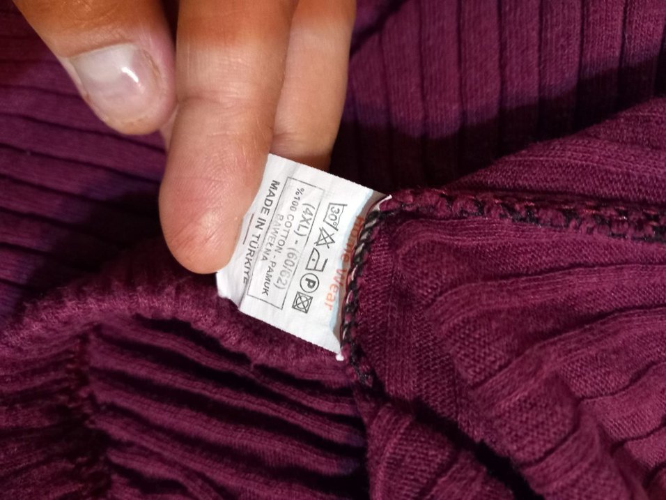 Bordo Mini Fit Kadın Pijama Takımı - Görsel 3